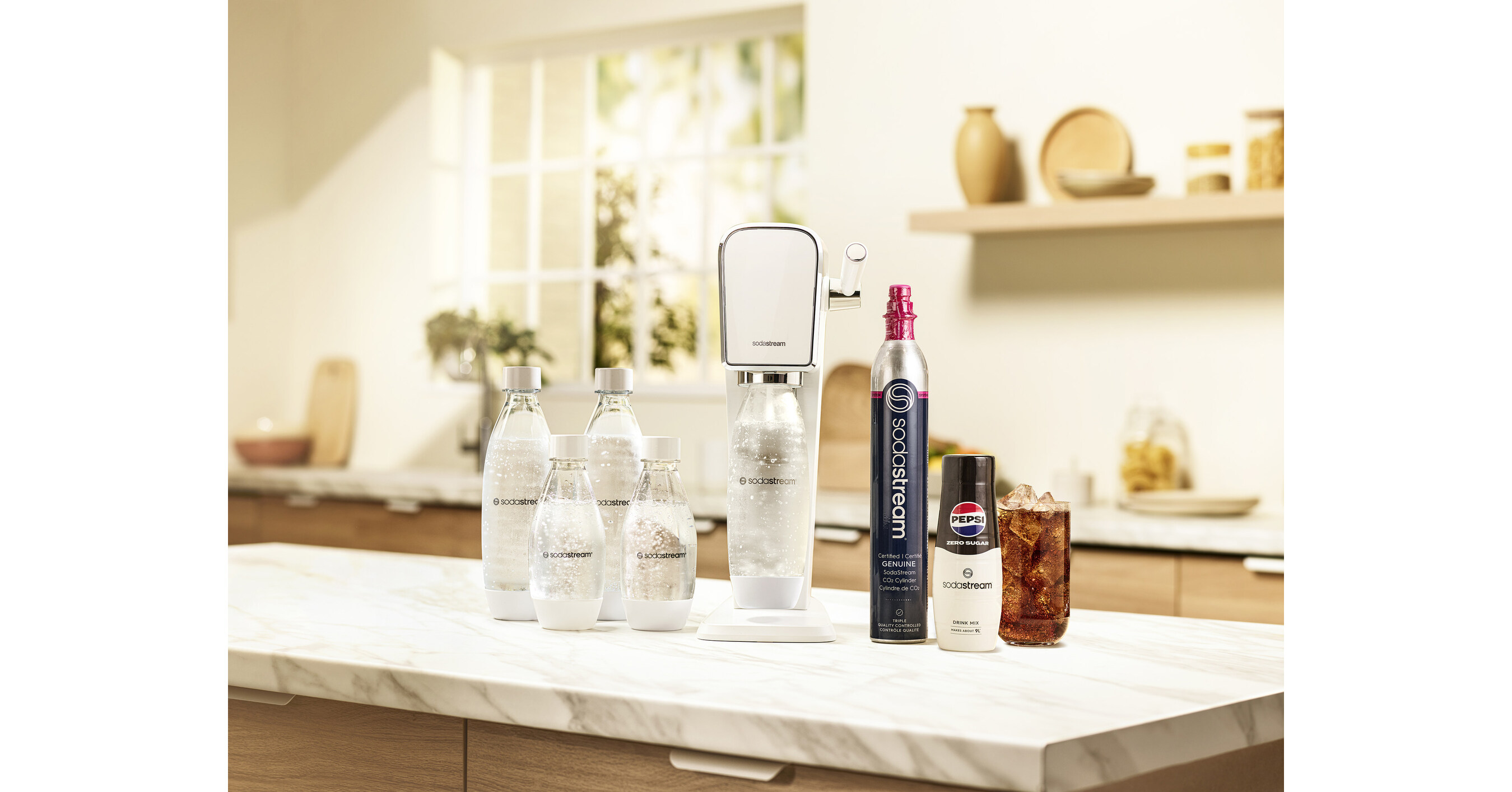 SodaStream® Celebrates Amazon Prime Day with Up to 50 Off Sparkling Water Maker Bundles, Pepsi