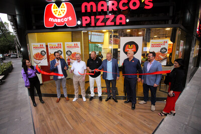 To celebrate the opening, key members of Marco's executive team traveled to Mexico to mark the brand milestone with a grand opening event.