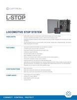 L-Stop enhances operational control by allowing up to three operators to remotely activate a single locomotive’s horn and bell, increasing the safety for everyone in the vicinity.