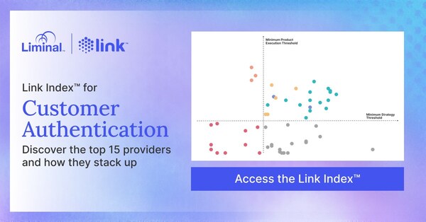 Discover the Top 15 Technology Providers in the 2024 Link Index for Customer Authentication