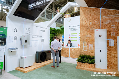 TCL Smart Home Energy Solution at Intersolar 2024 / TCL PV Tech copyright