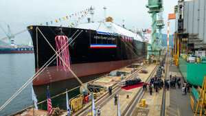 Venture Global met à l'eau le premier navire de sa flotte GNL ultramoderne