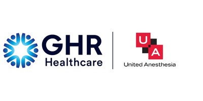 GHR Healthcare's and United Anesthesia's logos.