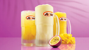 A&amp;W unveils a tropical trio of Mango Passionfruit beverages
