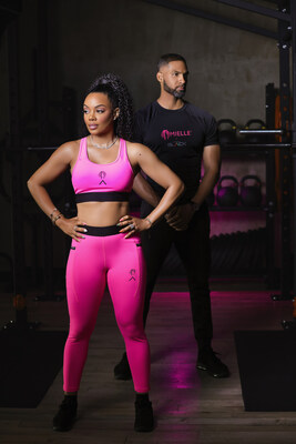 Monique & Melvin Rodriguez in new Mielle x Actively Black Collection