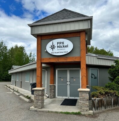 Figure 1 – FPX Nickel’s New Community Office in Fort St. James BC (CNW Group/FPX Nickel Corp.)
