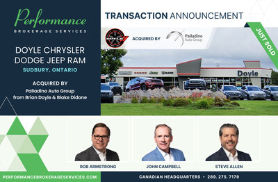 Performance Brokerage Services - Doyle Chrysler Dodge Jeep Ram - Palladino Auto Group