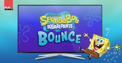 Announcing the all-new SpongeBob SquarePants Bounce game from Play.Works on Connected TV's!