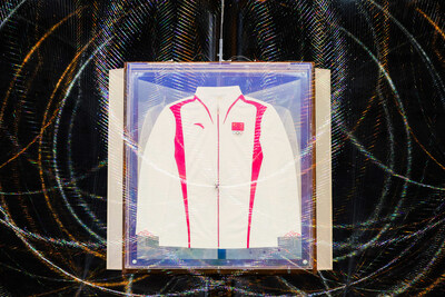 China’s first certified carbon-neutral official uniform of the Chinese Sports Delegation for Victory Ceremonies for Olympic Games (PRNewsfoto/ANTA Group)