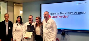 Rep. Hillary Scholten and the National Blood Clot Alliance Award Corewell Health Butterworth Hospital as a VTE Center of Excellence
