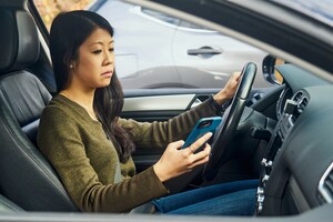 A new CAA study reveals over half of Ontario drivers have witnessed a close-call collision or traffic violation caused by distracted driving