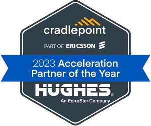 Hughes Receives 2023 Cradlepoint Acceleration Partner of the Year Award for Wireless-first Approach to Connectivity