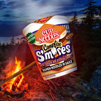 Cup Noodles Campfire S'mores