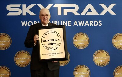 Le rseau Star Alliance a de nouveau remport le titre de la Meilleure alliance mondiale de transporteurs ariens aux prestigieux prix World Airline Awards de Skytrax de cette anne. (Groupe CNW/Star Alliance)