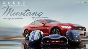 BOULT announces an exciting partnership with Mustang for their latest product line, Torq, Dash &amp; Derby, proudly crafted in India