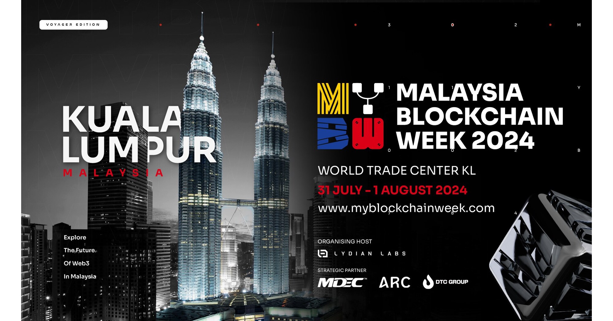 Suasana Malaysia Blockchain Week di Kuala Lumpur