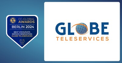 Globe Teleservices Wins Best Voice/Data Service Innovation Award at CC - Global Awards 2024, Berlin