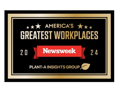Newsweek Names Help at Home as One of America's Greatest Workplaces 2024 (PRNewsfoto/Help at Home)