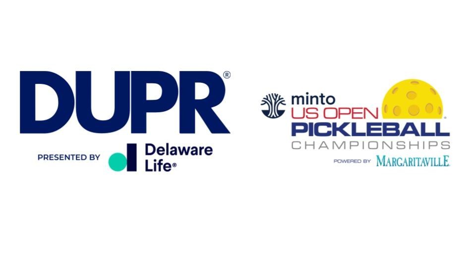 DUPR ANNOUNCED AS OFFICIAL AND EXCLUSIVE RATINGS PARTNER OF THE MINTO US OPEN PICKLEBALL CHAMPIONSHIPS POWERED BY MARGARITAVILLE