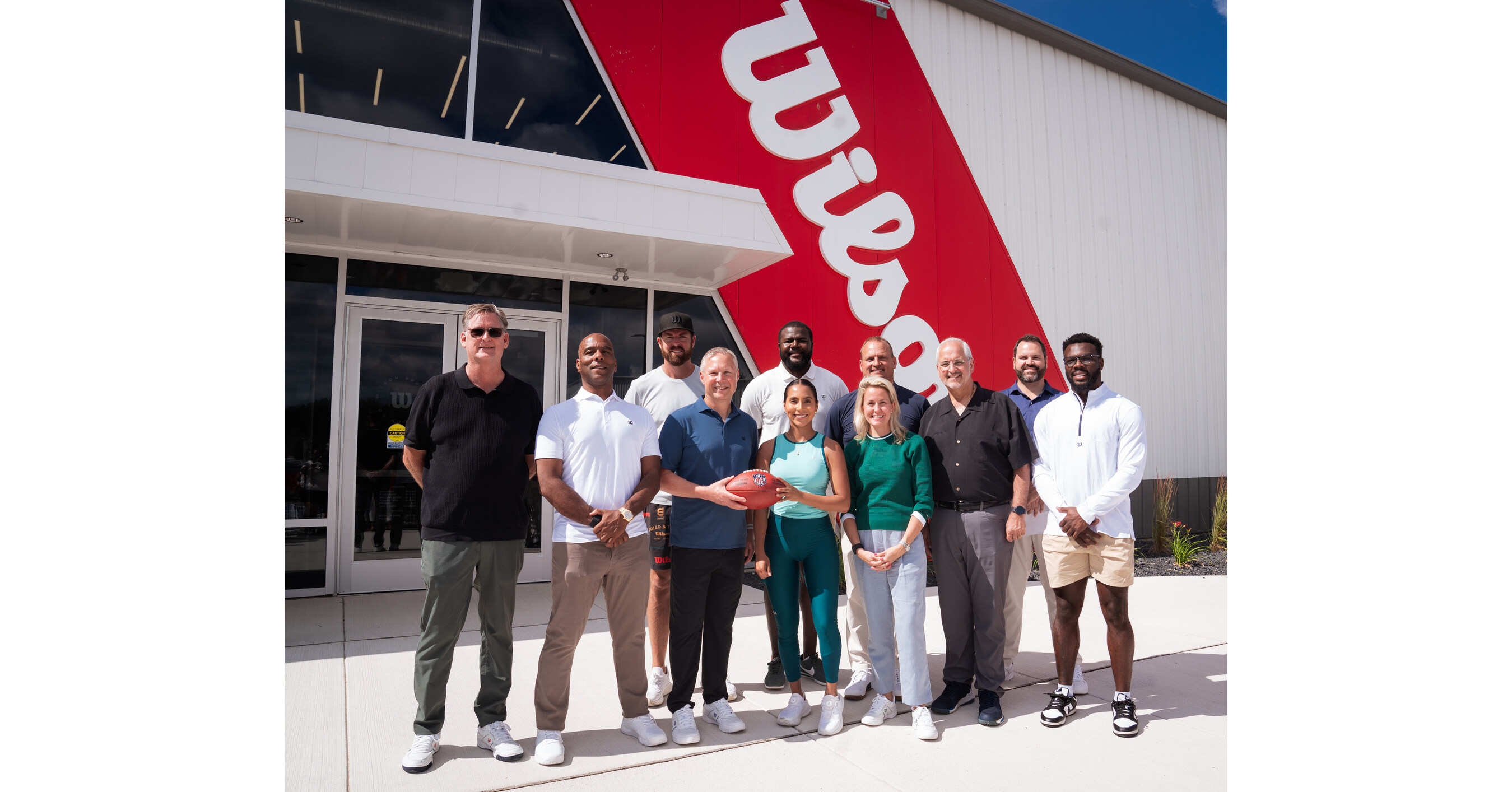 National Football League and Wilson Sporting Goods Celebrate Partnership Extension