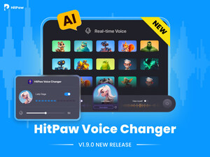 HitPaw Voice Changer V1.9.0 Release Latest AI Voice Technology Leading the Sound Revolution