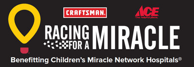 CRAFTSMAN is once again teaming up with the Ace Hardware Foundation and NASCAR driver Christopher Bell of Joe Gibbs Racing to support the 18th Annual Racing for a Miracle program, dedicated to supporting Children's Miracle Network Hospitals (CMN Hospitals).