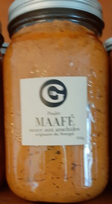 Poulet Maaf sauce aux arachides (Groupe CNW/Ministre de l'Agriculture, des Pcheries et de l'Alimentation)