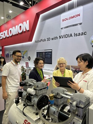 Solomon baut mit der NVIDIA Isaac Robotics Plattform die nächste Welle fortschrittlicher Roboterlösungen