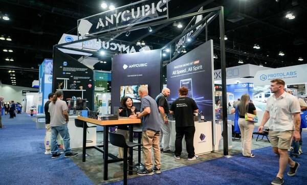 Anycubic Showcases Two Latest Intelligent 3D Printers at US Rapid+TCT 2024