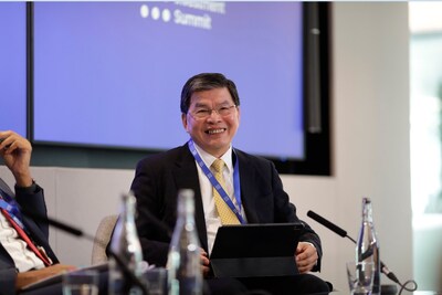 Cathay FHC leads Taiwan's Renewable Energy Push at LSEG's Climate Investment Summit During Climate Week London. (PRNewsfoto/Cathay Financial Holdings)