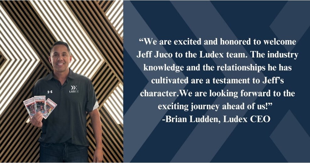 Sports and Trading Card AI Technology Company, Ludex Hires Former eBay, Sports Trading Card Category Manager, Jeff Juco