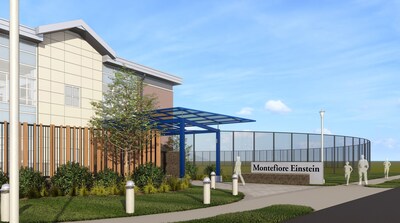 Rendering of the Montefiore Einstein Center for Children’s Mental Health of the Children’s Hospital at Montefiore Einstein (CHAM)