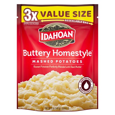 Idahoan® Buttery Homestyle® Value Size 12 oz Mashed Potatoes