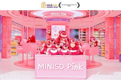 MINISO's Shanghai Flagship bags the Store Design of the Year (Small) - China category win