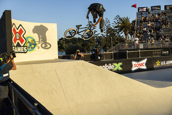 Monster Energy's Kevin Peraza Wins Gold in BMX Street at X Games Ventura 2024