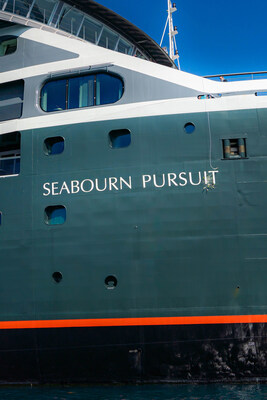 Seabourn Pursuit was named during an historic expedition naming ceremony on June 29, 2024 at Ngula Jar Island in Western Australia. The Wunambal Gaambera Traditional Owners served as godparents of the new ultra-luxury expedition ship.