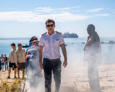 Seabourn Pursuit Captain Ertan Vasvi took part in a remarkable Wunambal Gaambera welcome and smoking ceremony, 