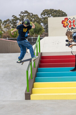 Monster Energy's Liz Akama Wins Silver in Women's Skateboard Street and Bronze in Women's Skateboard Street Best Trick at X Games Ventura 2024