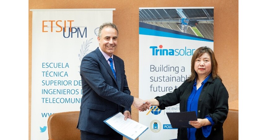 Trinasolar y la Universidad Polit&eacute;cnica de Madrid unen fuerzas para investigar tecnolog&iacute;as solares