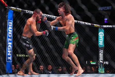 Monster Energy's Diego Lopes Defeats Dan Ige via Unanimous Decision in Catchweight Bout on Main Card at UFC 303 in Las Vegas