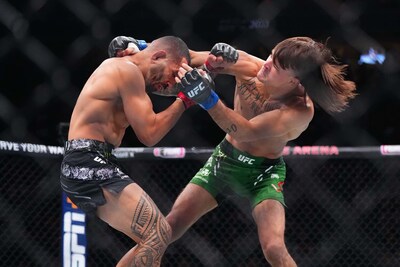 Monster Energy's Diego Lopes Defeats Dan Ige via Unanimous Decision in Catchweight Bout on Main Card at UFC 303 in Las Vegas