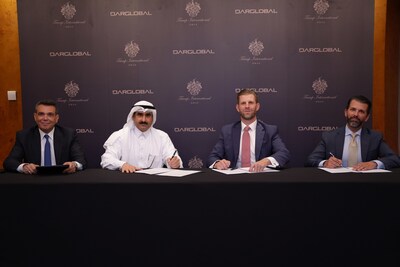 DAR GLOBAL STRENGTHENS ONGOING RELATIONSHIP WITH THE TRUMP ORGANIZATION BY ANNOUNCING SECOND COLLABORATION AND FUTURE LAUNCH OF TRUMP TOWER JEDDAH, SAUDI ARABIA (PRNewsfoto/Dar Global)