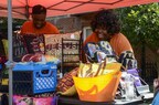 Vendors at the Black Frederick Festival