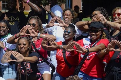 Attendees at the Black Frederick Festival
