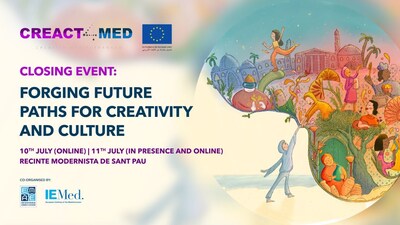 CREACT4MED Closing Event, Forging Future Paths for Creativity and Culture: 10th and 11th July 2024