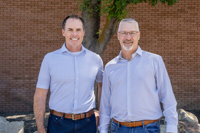 Cushing Terrell President and CEO Greg Matthews (right) and Jesse Fortune, Eclipse Engineering President and CEO, who will join Cushing Terrell as an associate principal owner and co-director of the firm's structural engineering service sector.