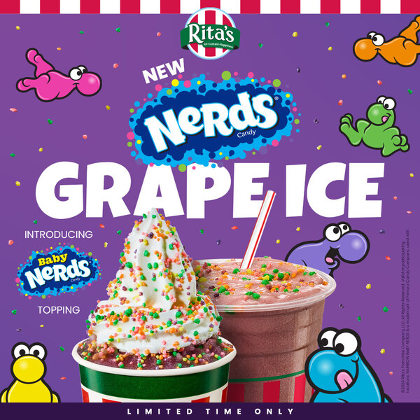 Rita's Italian Ice Reveals New Flavor Inspired by Iconic Candy Brand ...