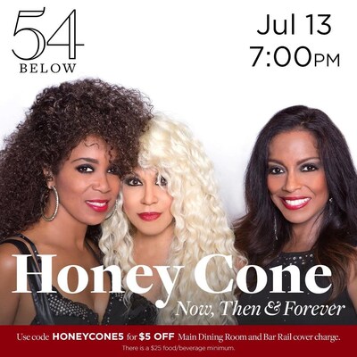 Honey Cone performs at New York City's 54 Below, July 13, 2024