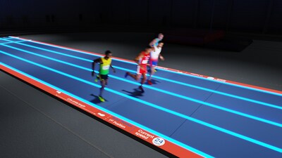 Feldspar's digital running track boosts athlete performance.