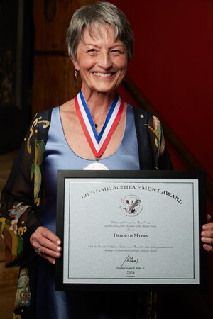 Acupressurist Deborah Myers Receives President's Lifetime Achievement Award